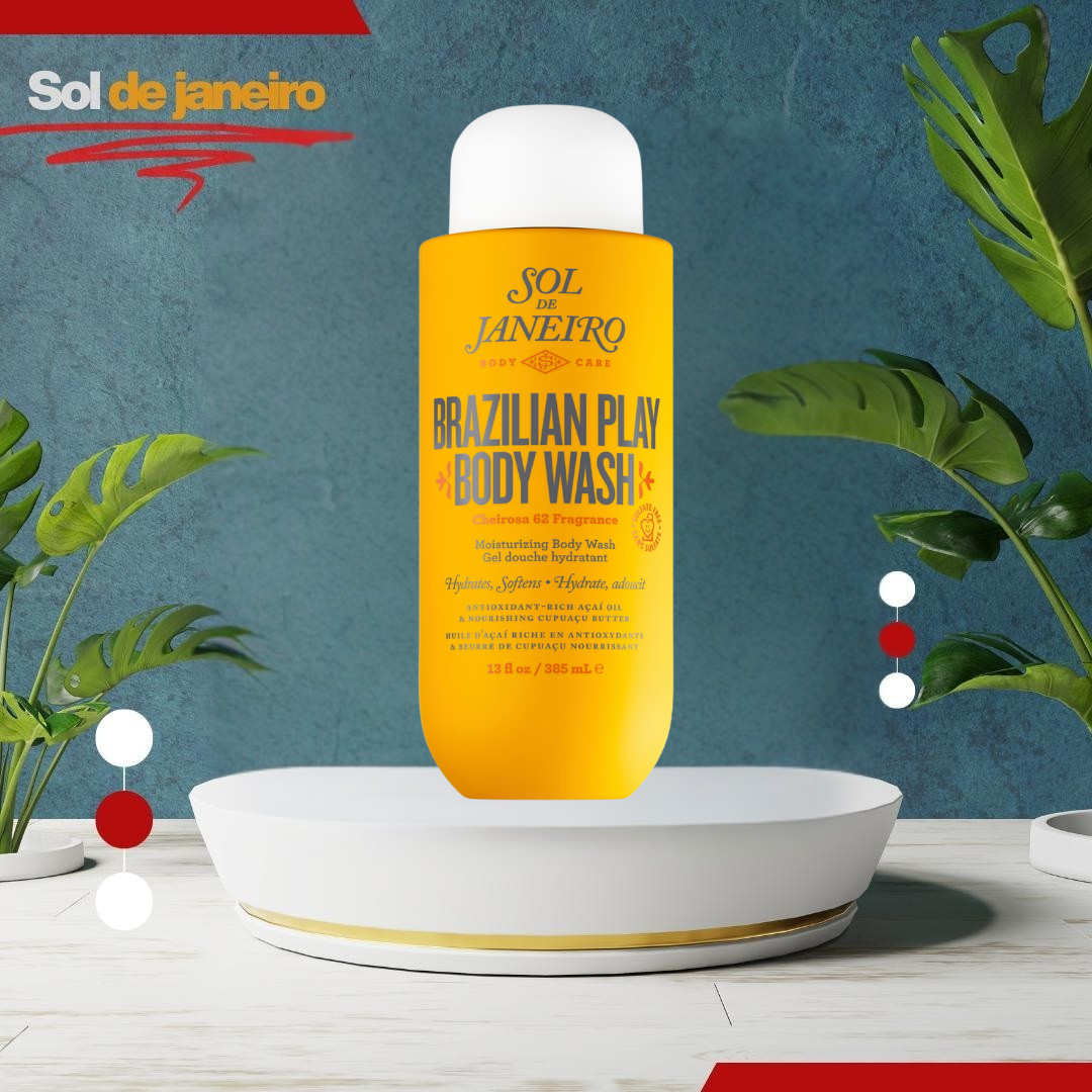 Sol de Janeiro Brazilian 4 Play Moisturizing Shower Cream-Gel 385ml