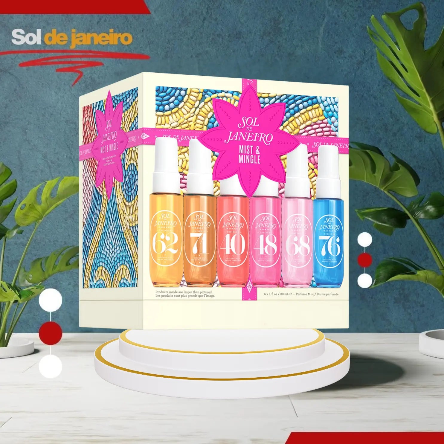 Sol de Janeiro Exclusive Mist & Mingle Gift Set (Worth £66) Paradise Scent