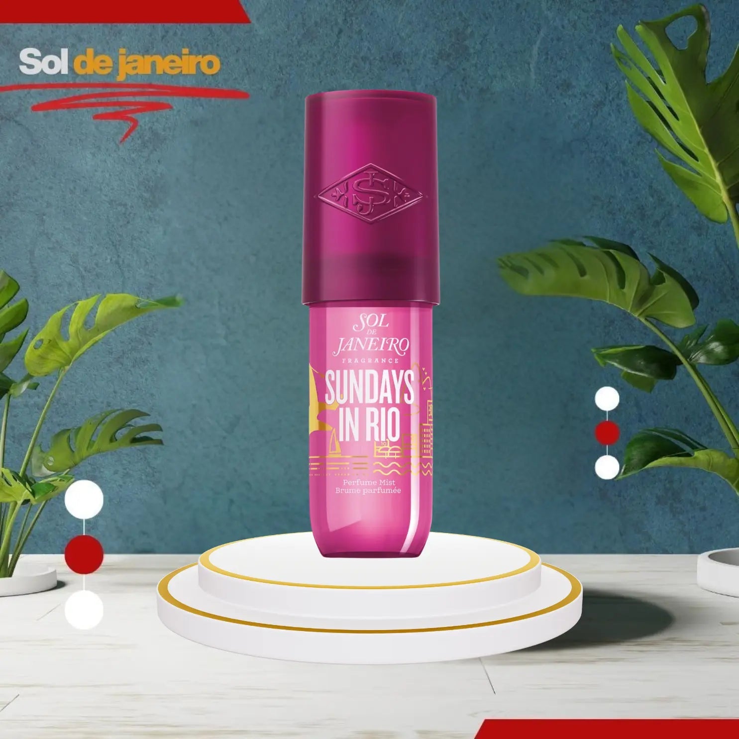 Sol de Janeiro Limited Edition Sundays in Rio Hair & Body Perfume Mist 90ml Paradise Scent