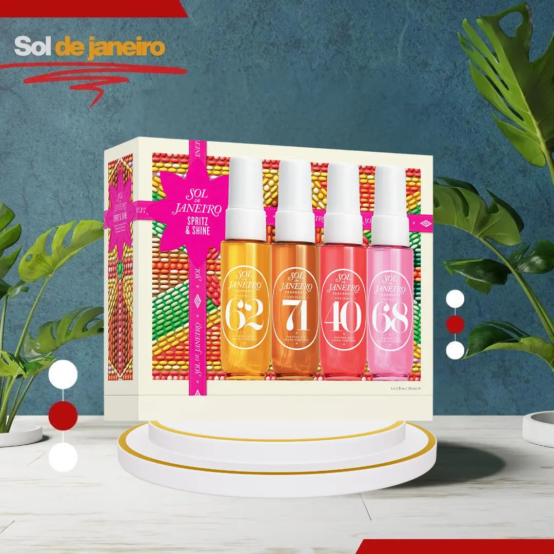 Sol de Janeiro Spritz & Shine Gift Set (Worth £44) Paradise Scent