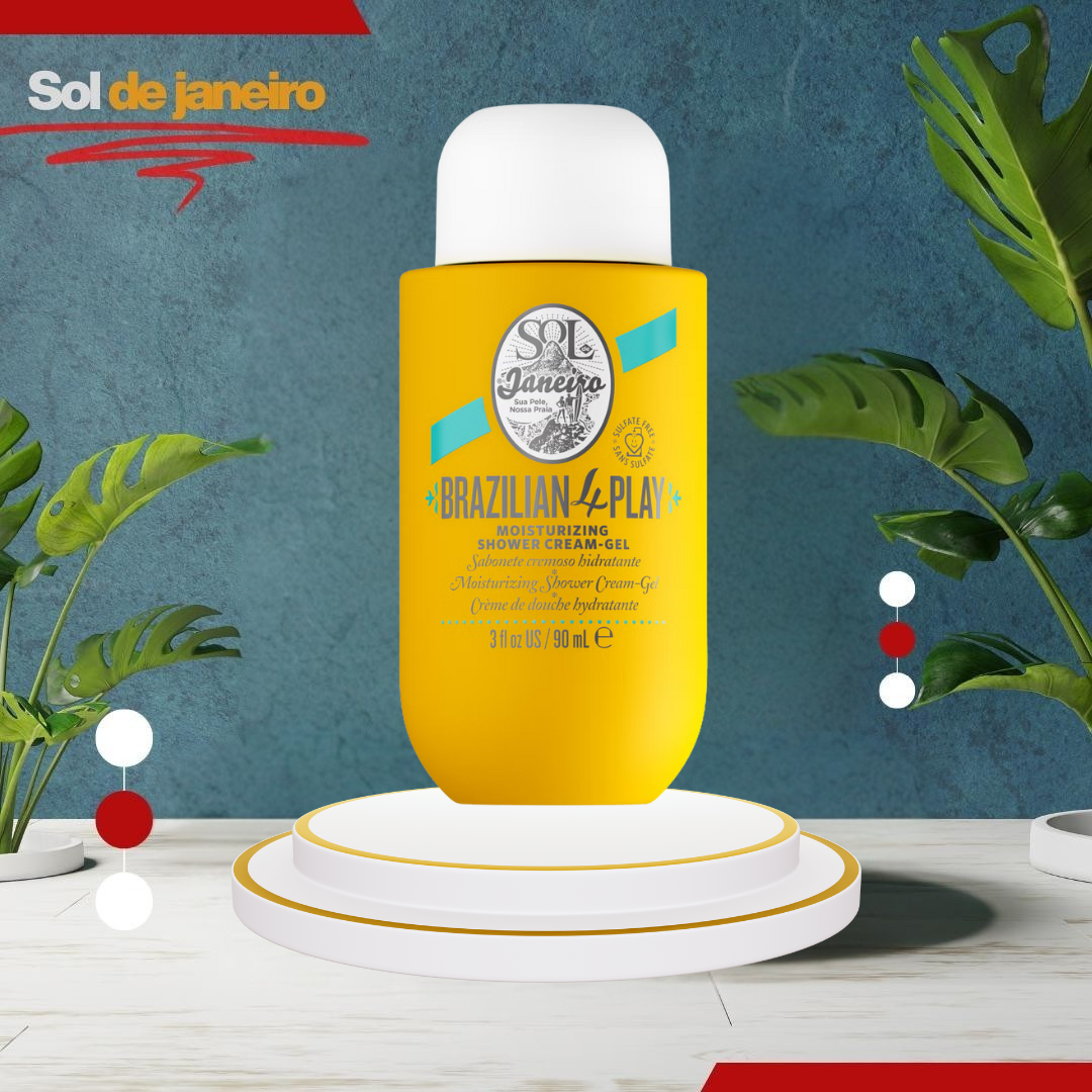 Sol de Janeiro Brazilian 4 Play Moisturizing Shower Cream-Gel 90ml Paradise Scent