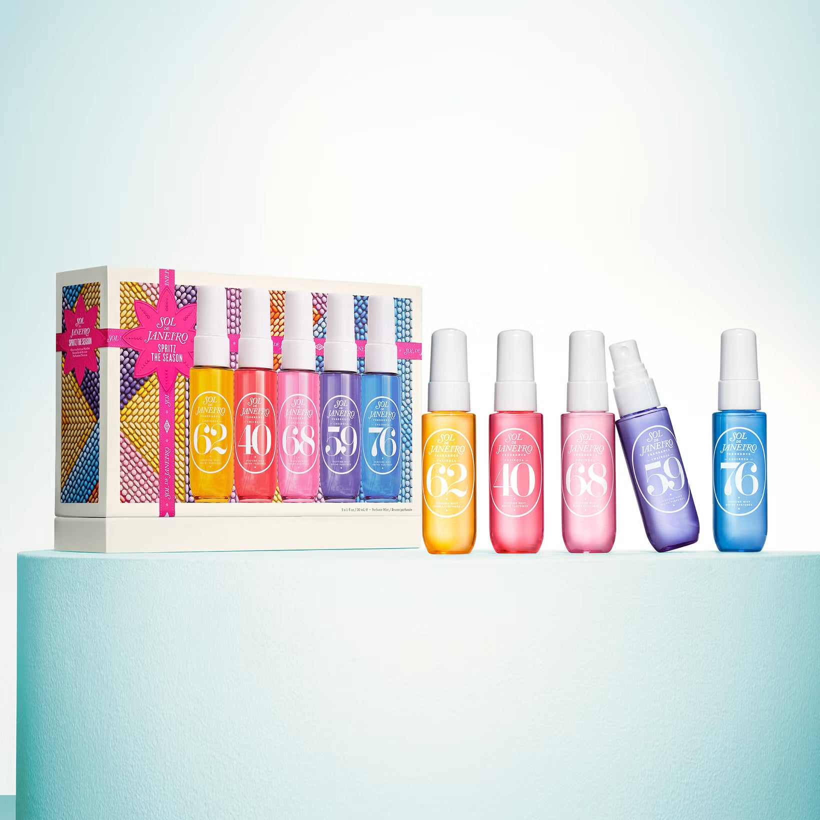 Sol de Janeiro Spritz the Season Gift Set (Worth £55) Paradise Scent