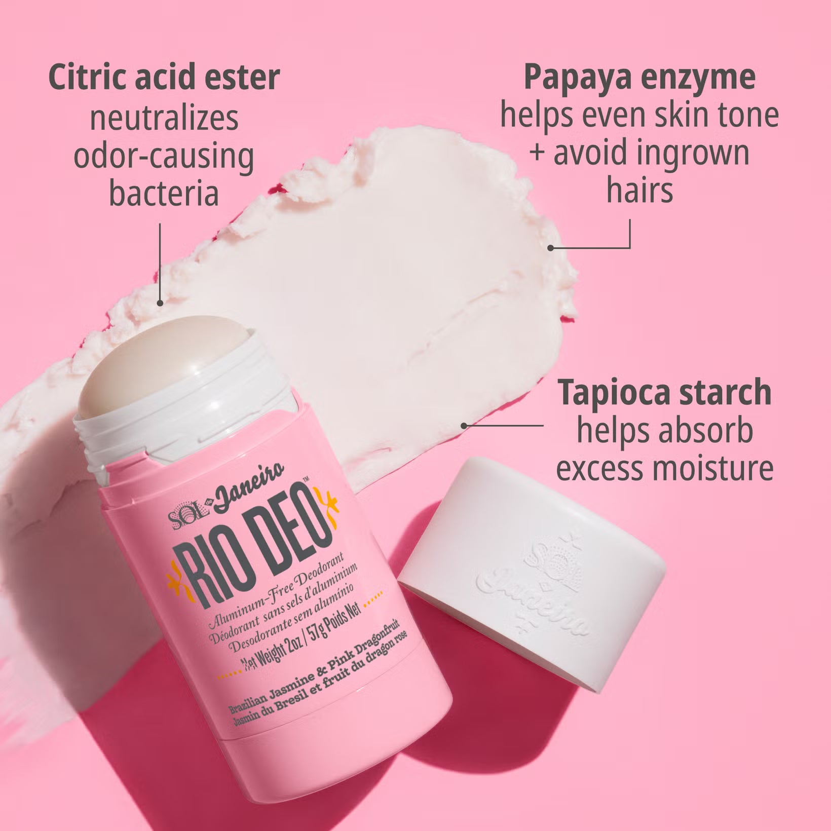 Sol de Janeiro Beija Flor Rio Deodorant 57g Paradise Scent
