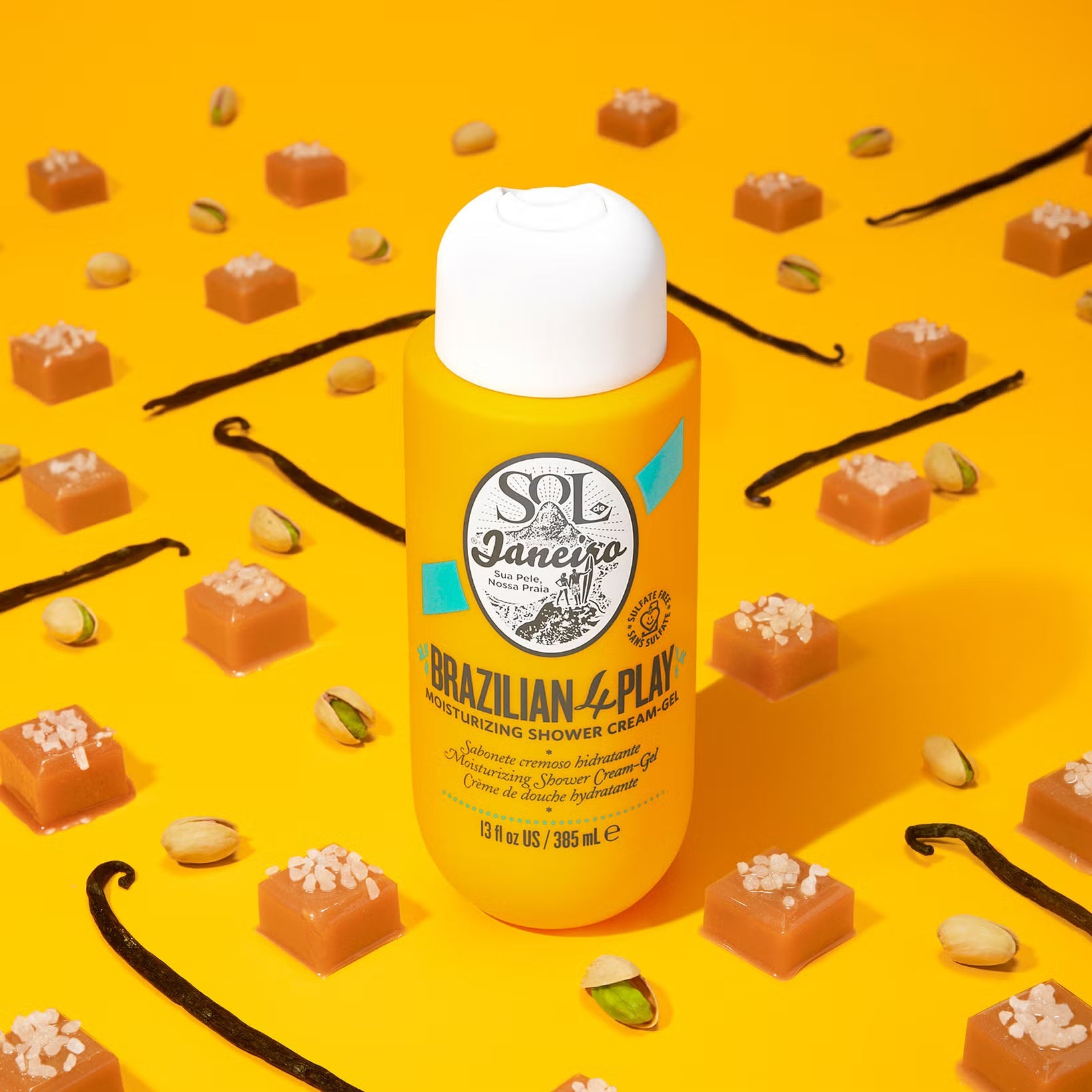 Sol de Janeiro Brazilian 4 Play Moisturizing Shower Cream-Gel 90ml Paradise Scent