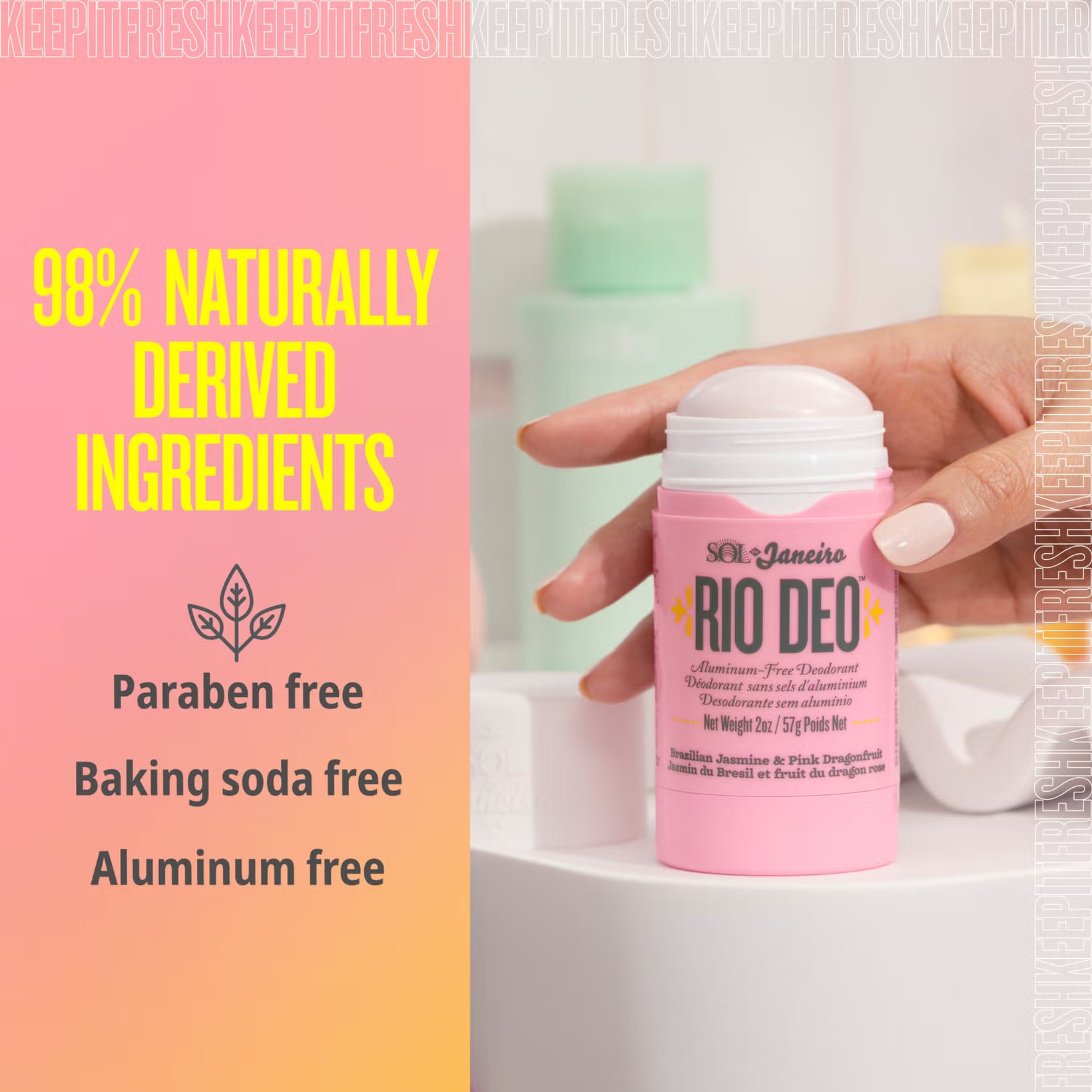 Sol de Janeiro Beija Flor Rio Deodorant 57g Paradise Scent