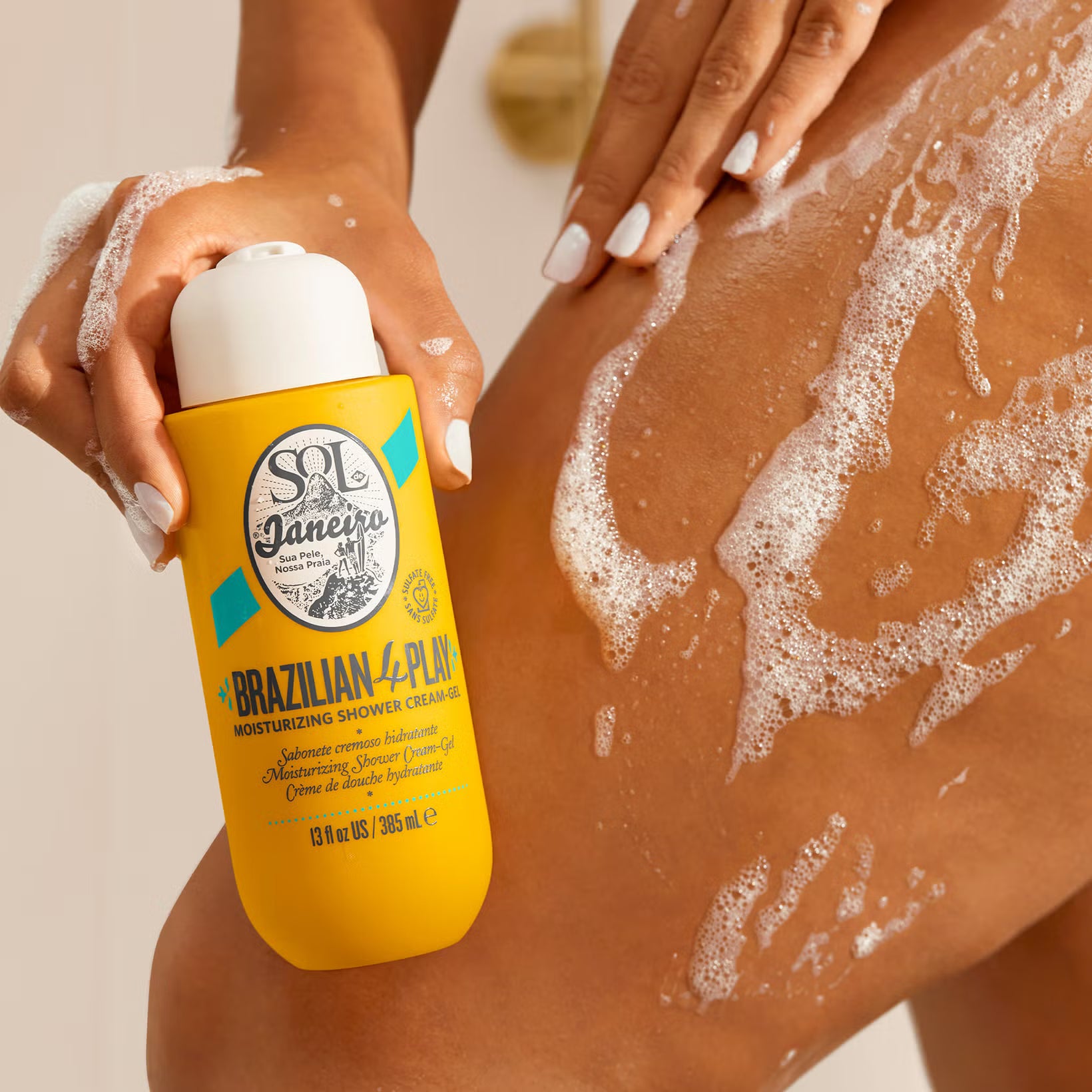 Sol de Janeiro Brazilian 4 Play Moisturizing Shower Cream-Gel 385ml